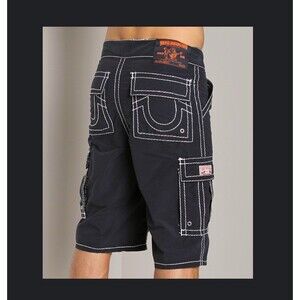 True Religion Payload Board Shorts Navy blue Size 40